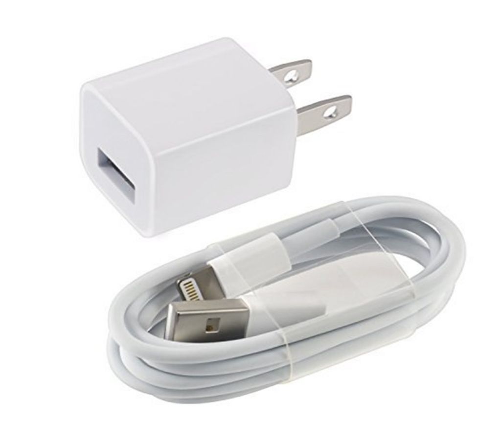Pack of 2 Data Cable Charger for iPhone - White
