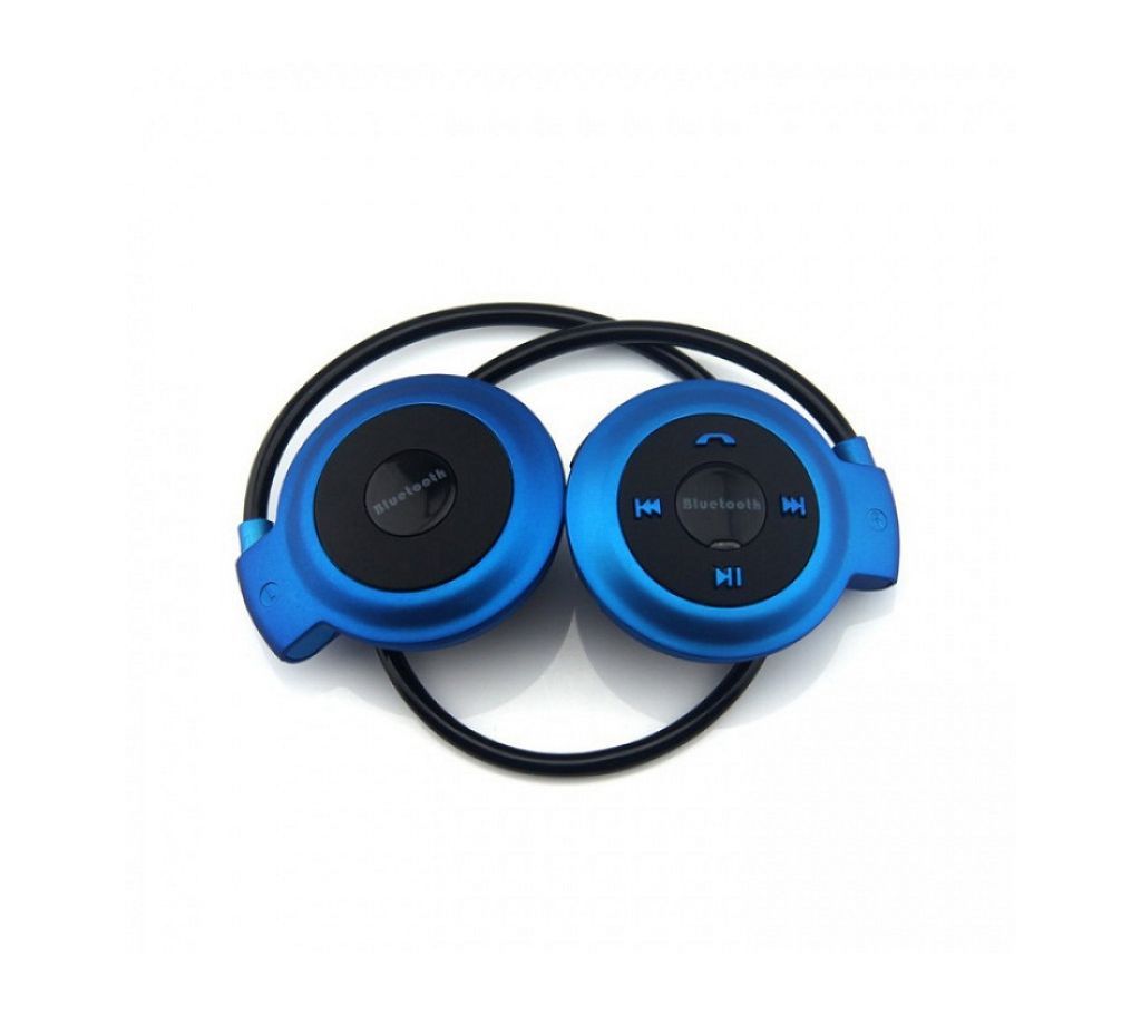 Mini-503 Wireless Bluetooth Sports Stereo Headset  (Blue)