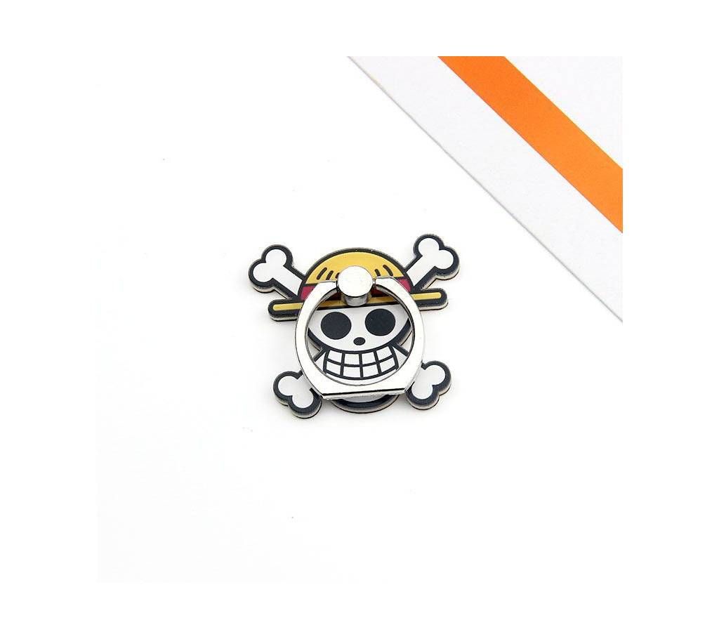One Piece Straw Hat Mobile Ring