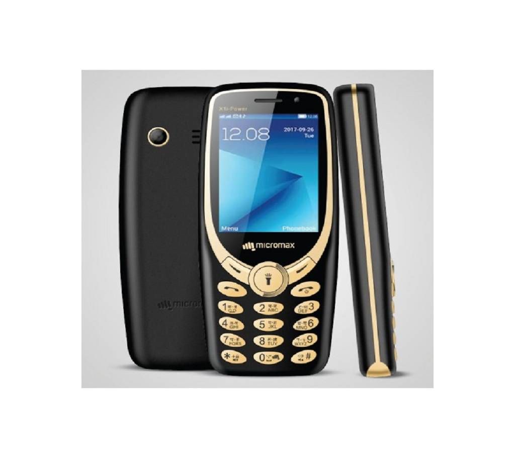 Micromax X1i Dual Sim Feature Phone 1750mAh With Warranty