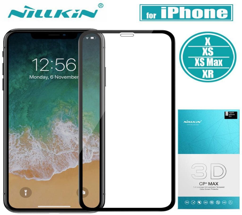 Nillkin for Apple iphone XS Max glass 3D CP + 9h Maximum screen protection