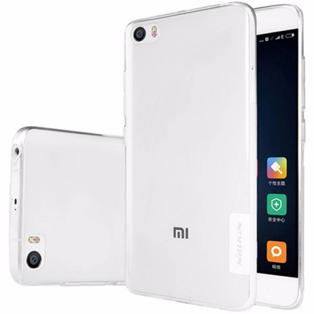 Tpu case for mi 5s plus- Transparent