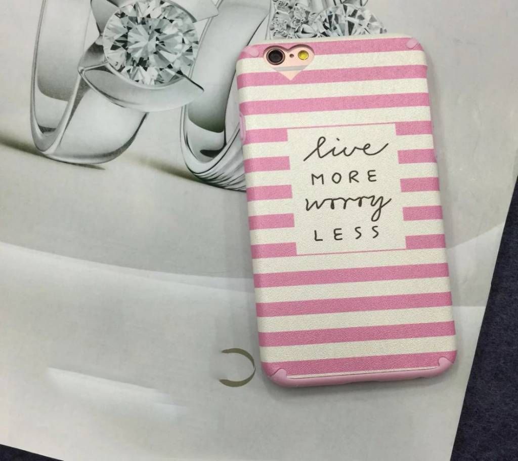 love shape iphone back cover