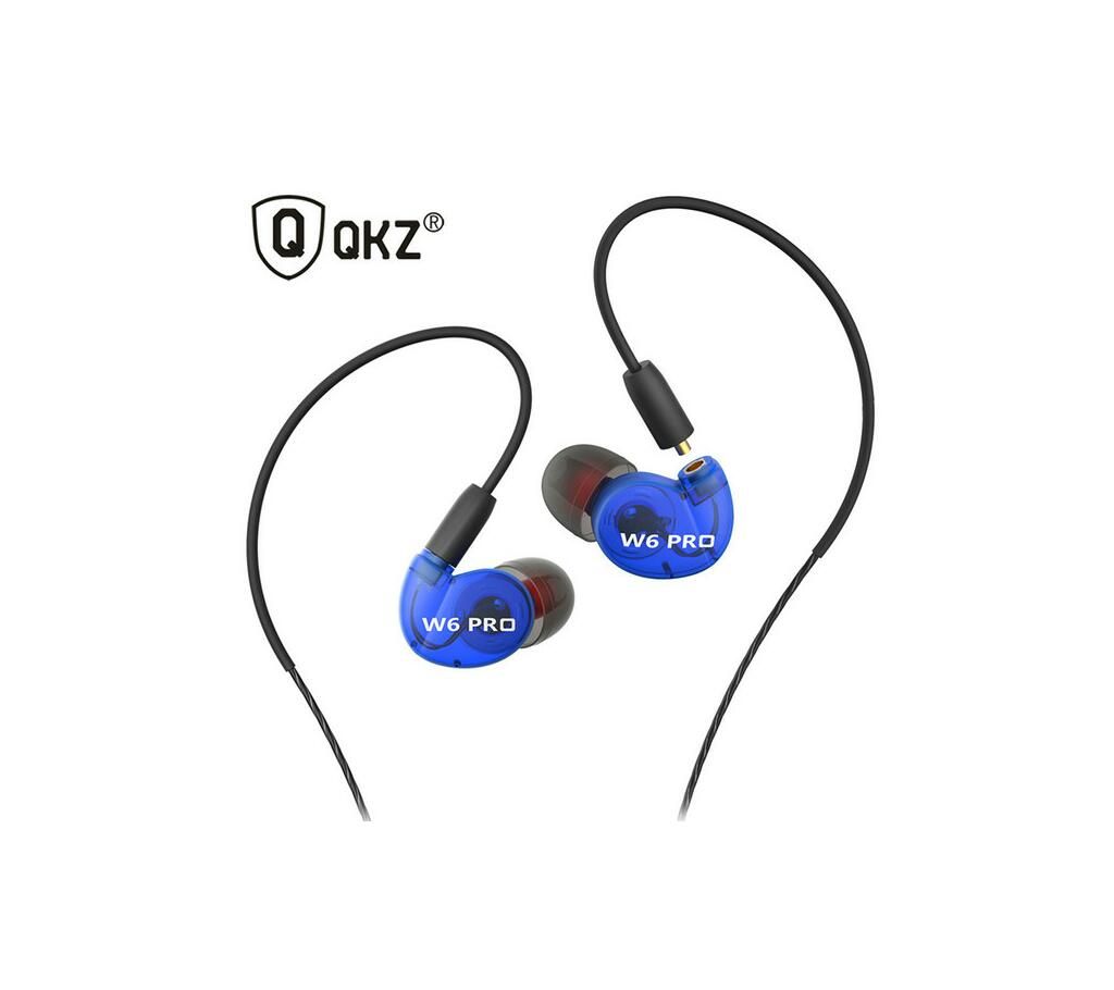 QKZ W6PRO Plug-in Sports Earphones