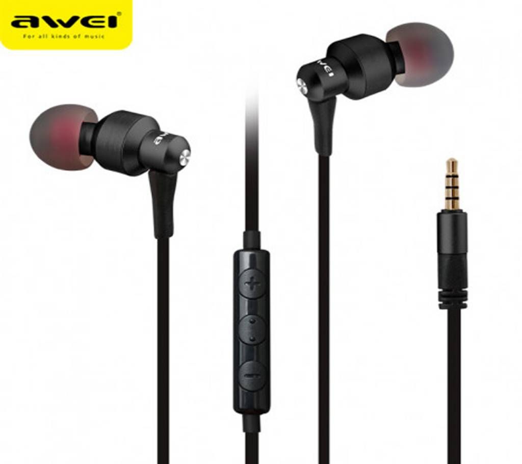 Awei ES-50TY Super Bass Metal Stereo Earphone