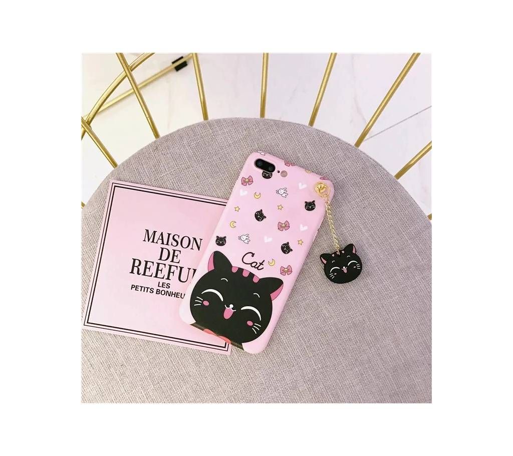 Cute Smile Bowknot Cat Cases For Oppo F3 (1 Piece)
