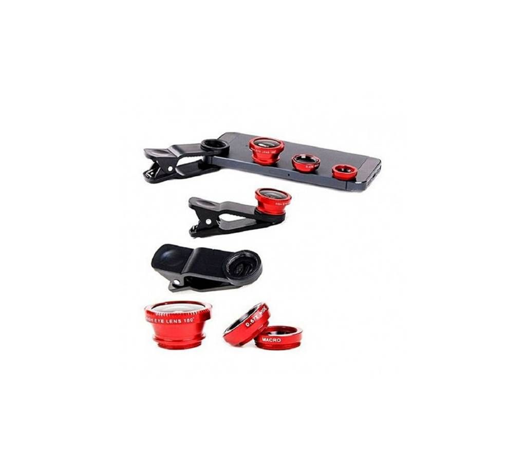 3 in 1 Clip Camera Lens For Mobile