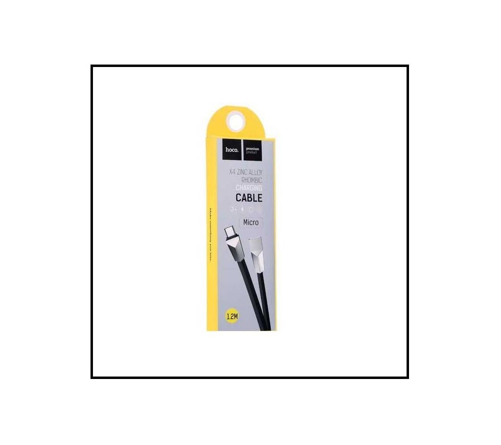 Hoco X4 Alloy Rhombic Cable(Micro USB)