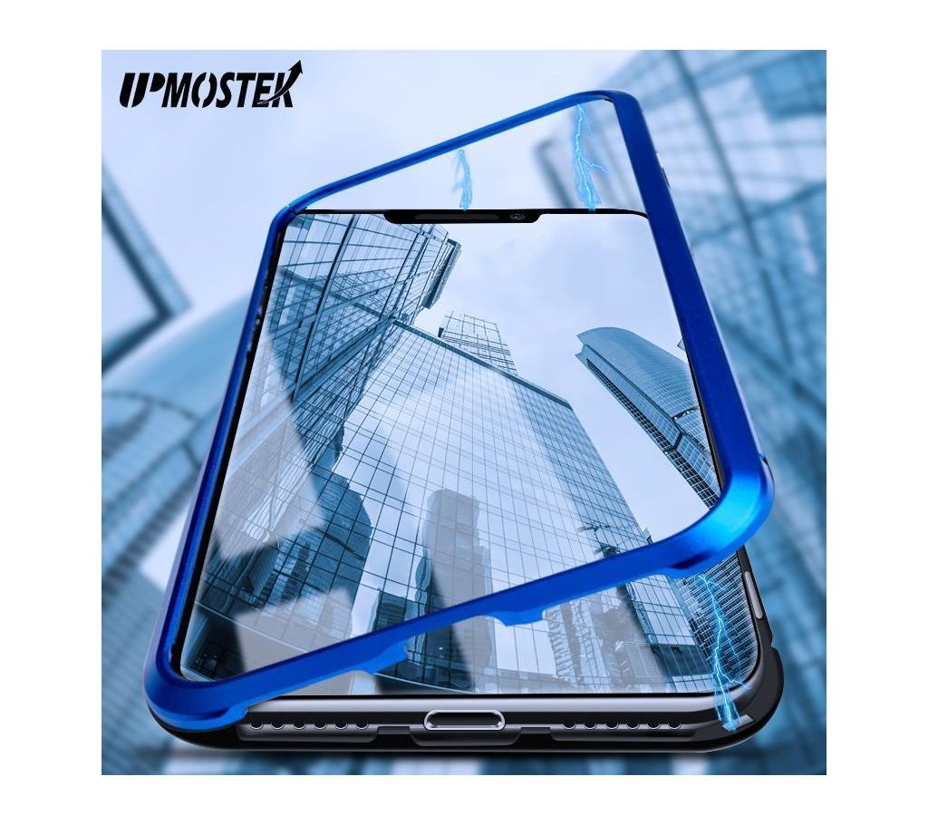  360 Metal Case For Samsung A7 (2018) -Blue