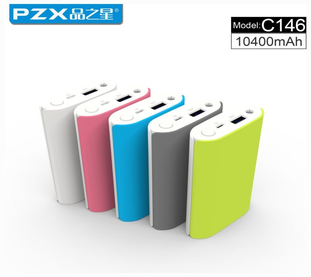 PZX-C146 Fashion Power Bank 10400mAh - 1 piece