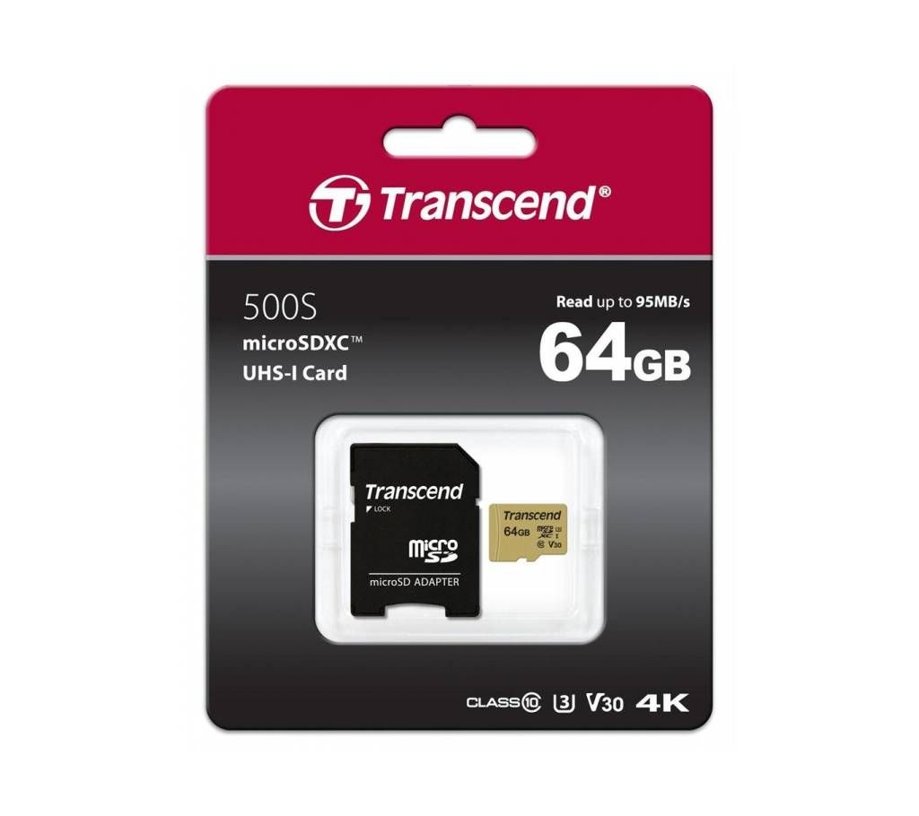 Transcend microSDXC/SDHC 300S card 64GB