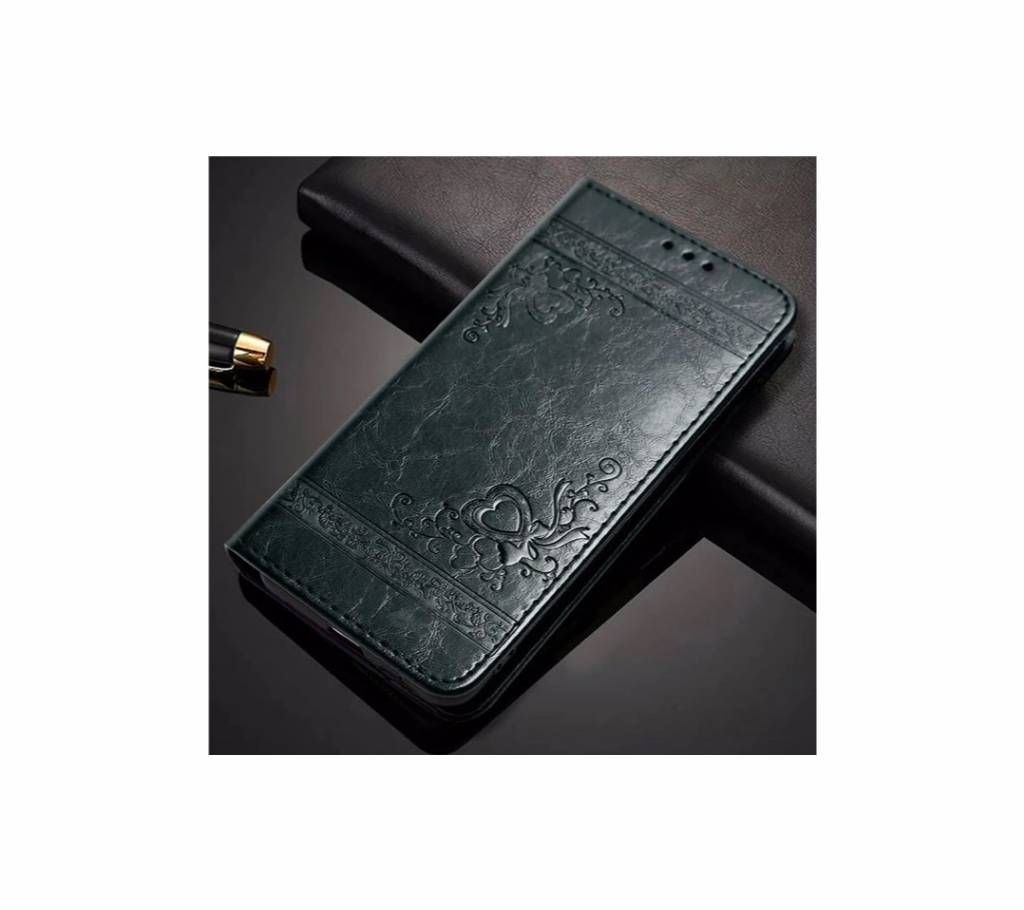 Leather Flip Cover for Samsung Galaxy  A7 2018 Phone Case Magnetic Book