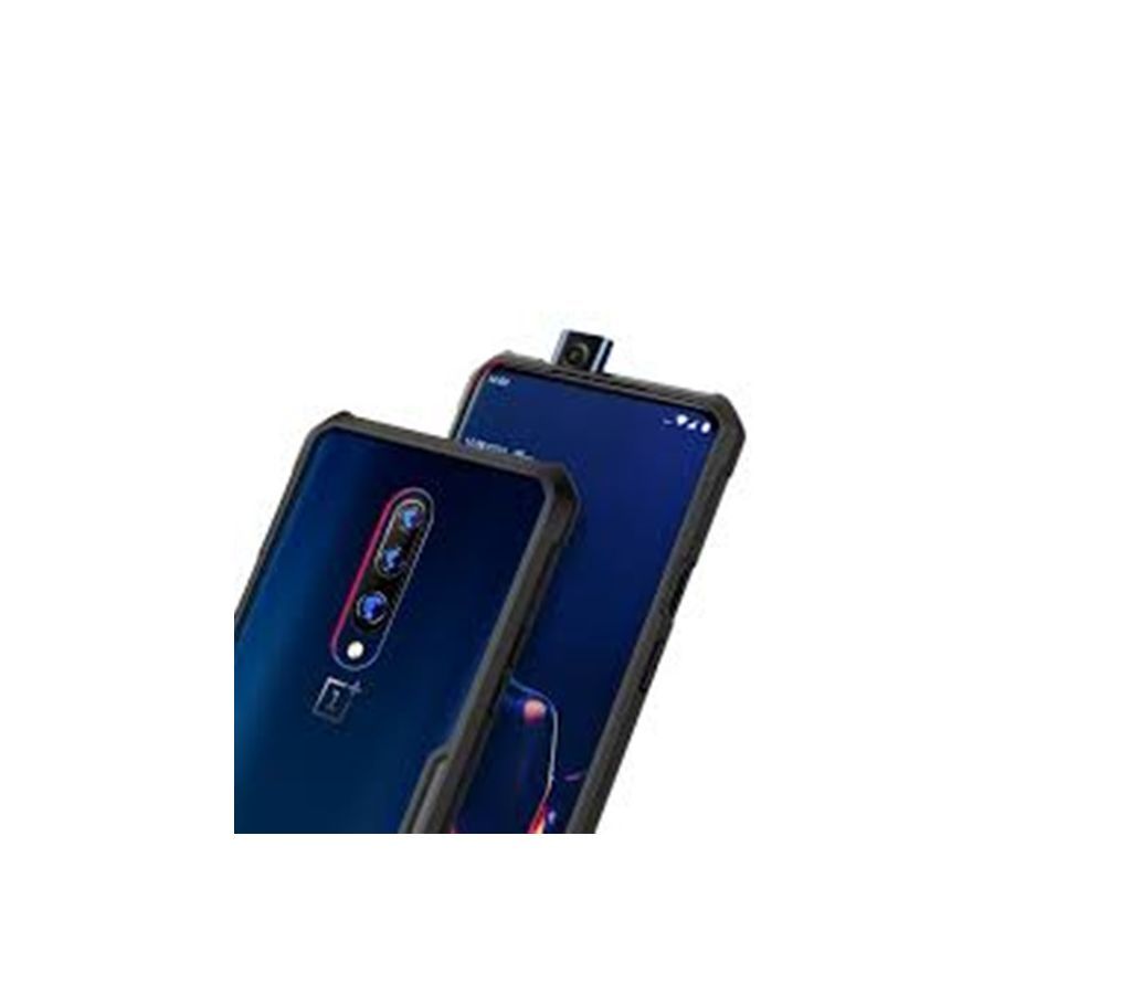 XUNDD Airbag Shockproof Transparent PC TPU Bumper Back Cover for One Plus7 Pro