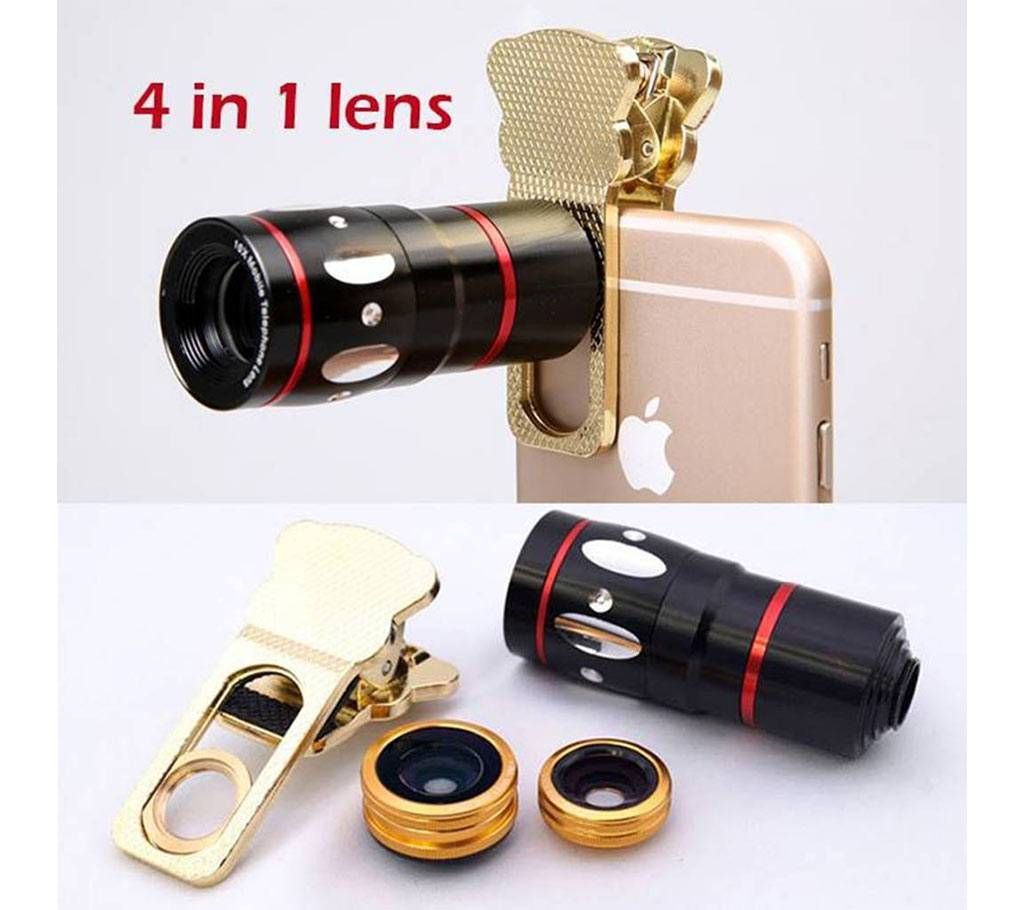 4 in 1 Universal Camera Lens