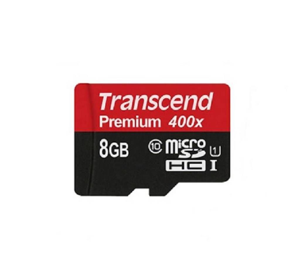 Transcend Class 10 Micro Sd Card - 8gb