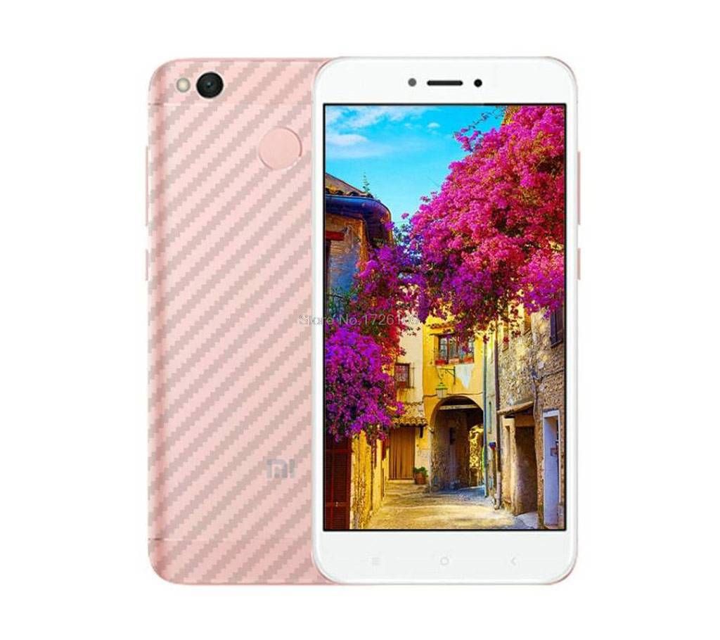 Carbon Fiber Sticker For Xiaomi Redmi 4x