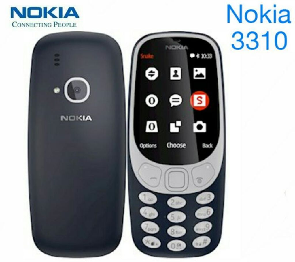 Nokia 3310 Feature Phone (2018) Black - Vietnam