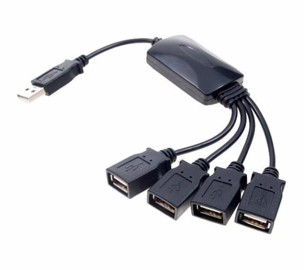 4 PORTS USB 2.0 Mini Smart Hub