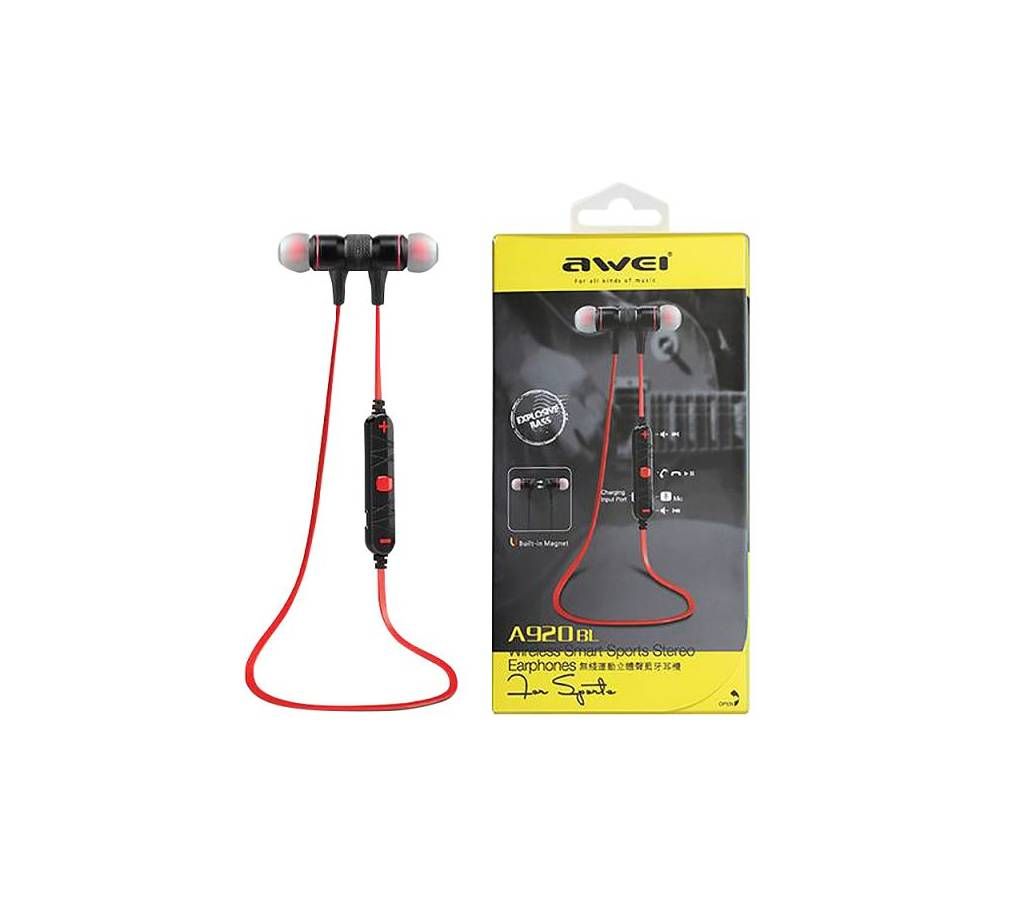 Awei A920 BL Bluetooth Earphone | Bass Lover's Choice