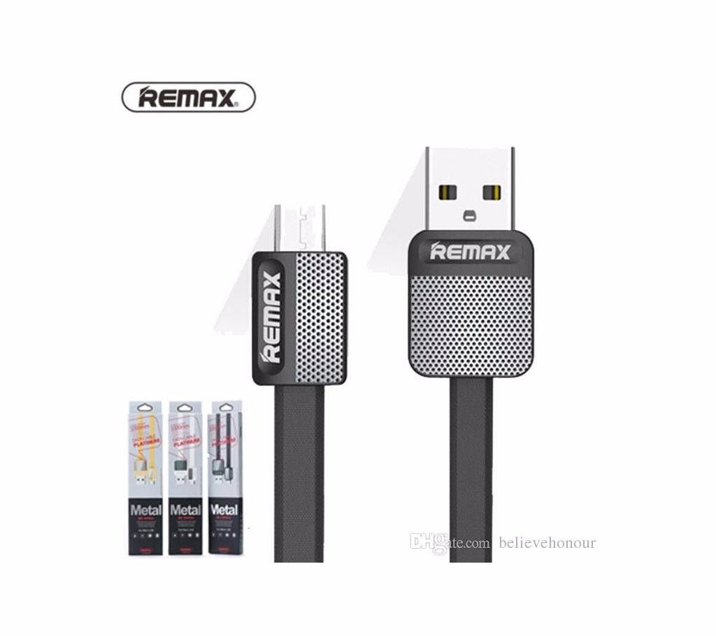 Remax USB Data Cable For micro USB Rc 044m - Black
