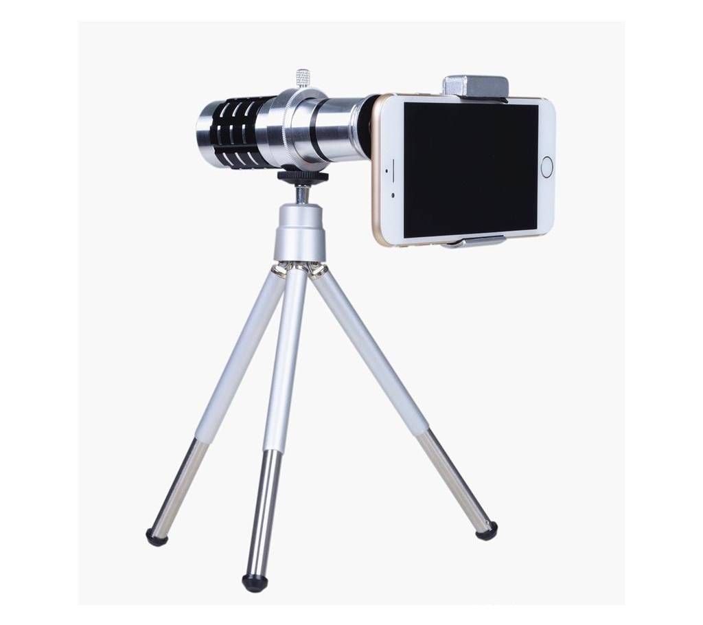 Unlversal 12x zoom telescope moblle phone lans