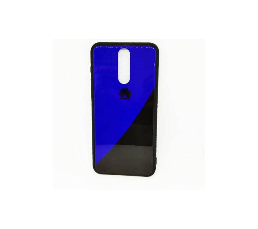 Case for Huawei nova 2i , GUANHAO Soft TPU Bumper Tempered Glass Back Ultra Thin Gradual Change Scratch Resistant Shock Absorption Fashion Protective Case for huawei nova 2i