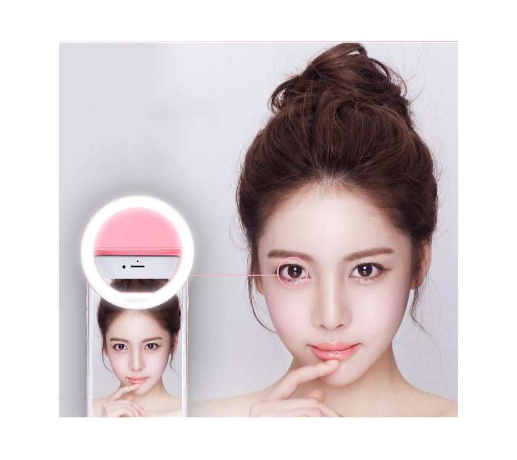 Selfie Ring Light Pink