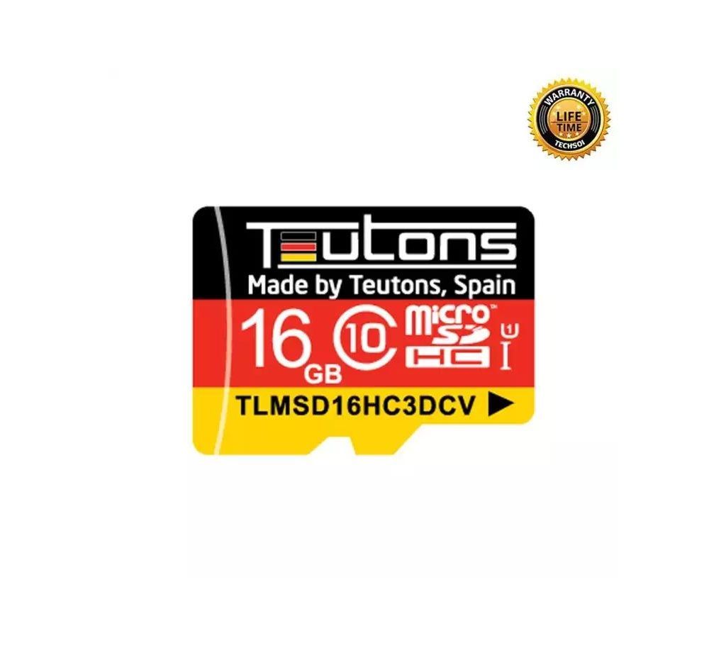 16GB Memory Card with LIFETIME WARRANTY