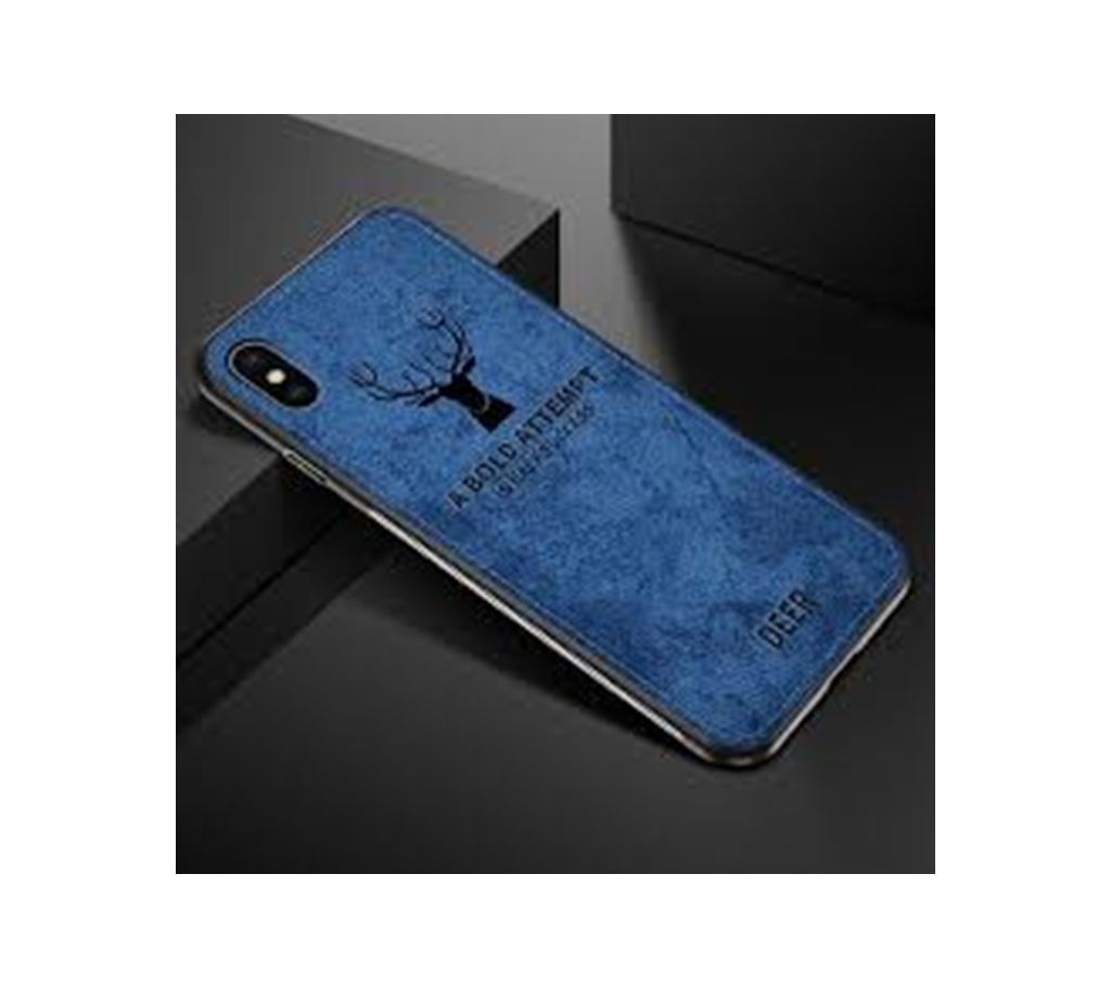 Deer Cloth Phone Cases For iphone X- BLUE