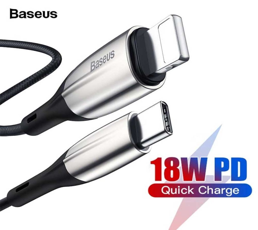 BASEUS 18W PD QUICK CHARGE USB TYPE-C CABLE
