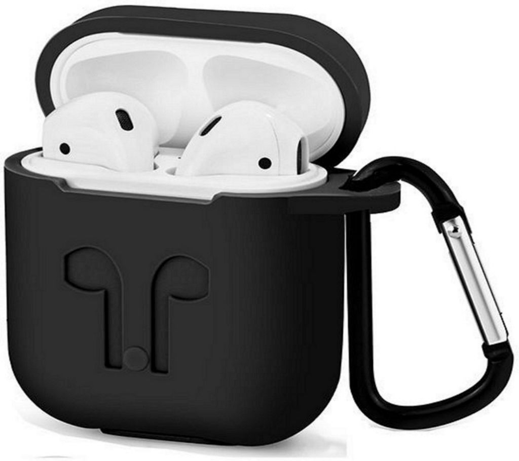 AirPods Case, Full Protective Silicone AirPods Accessories Cover Compatible with Apple AirPods 1&2 Wireless and Wired Charging Case(Front LED Visible) Copy