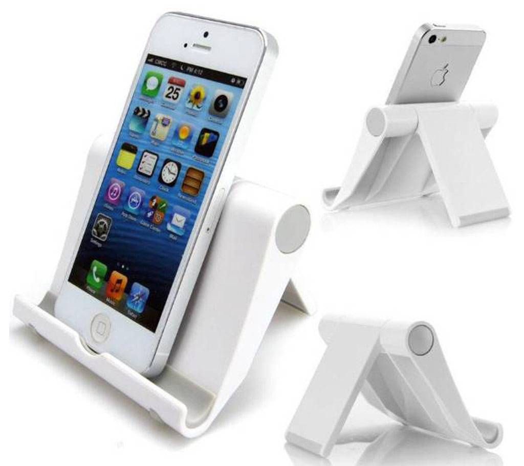 Digital Stents Stand Mobile Phone Holder - White