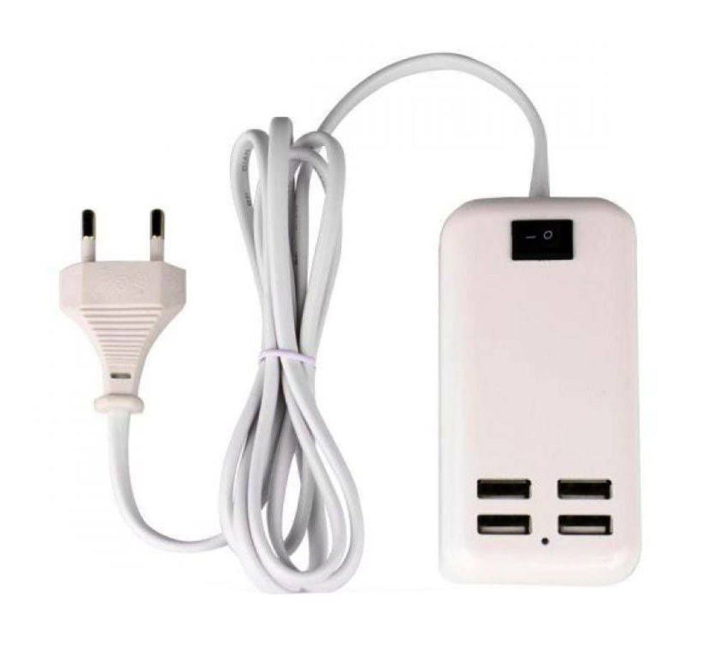 4 Ports USB Charger 15W