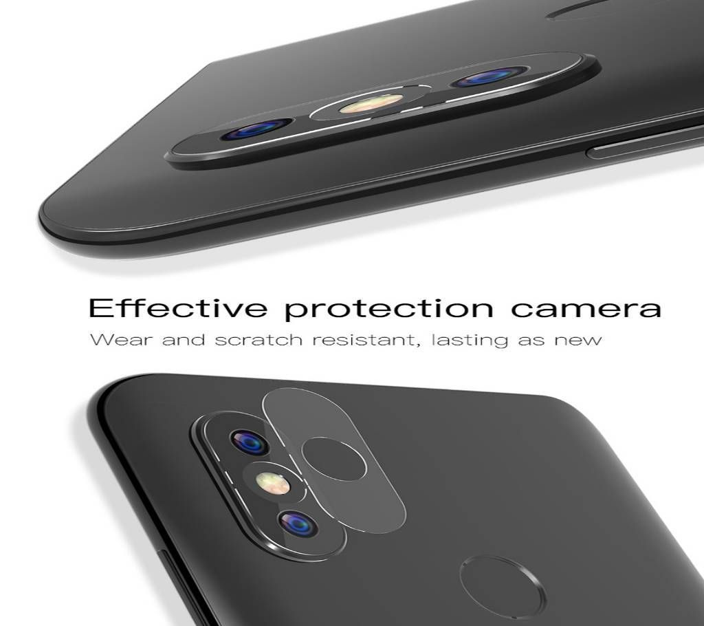 Protector Film Back Camera Lens Clear Tempered Glass For Redmi S2