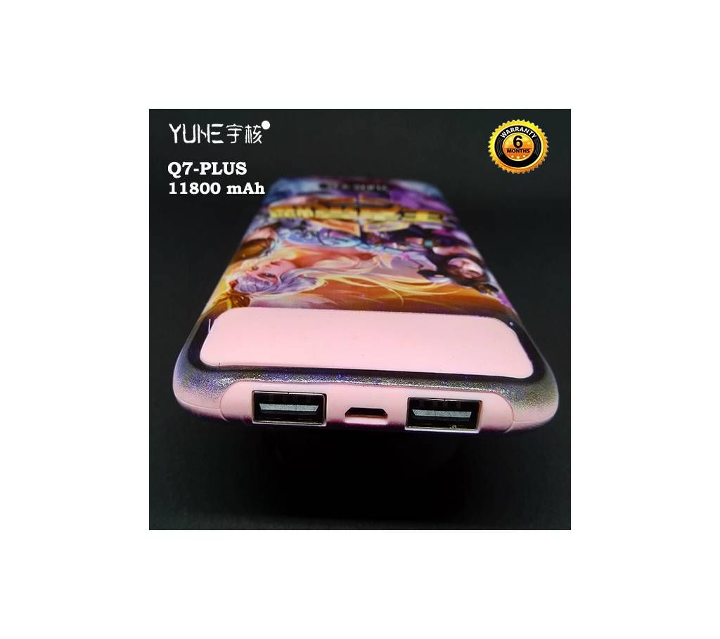 Pink Color | Qualcomm Super Fast Charge Power Bank 11800 mAh