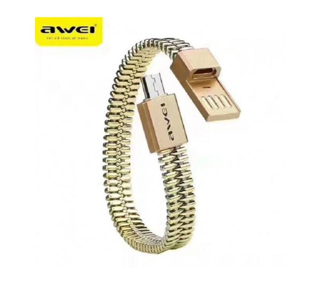 Awei CL-86 (Bracelet) Data Cable+Fast Charging