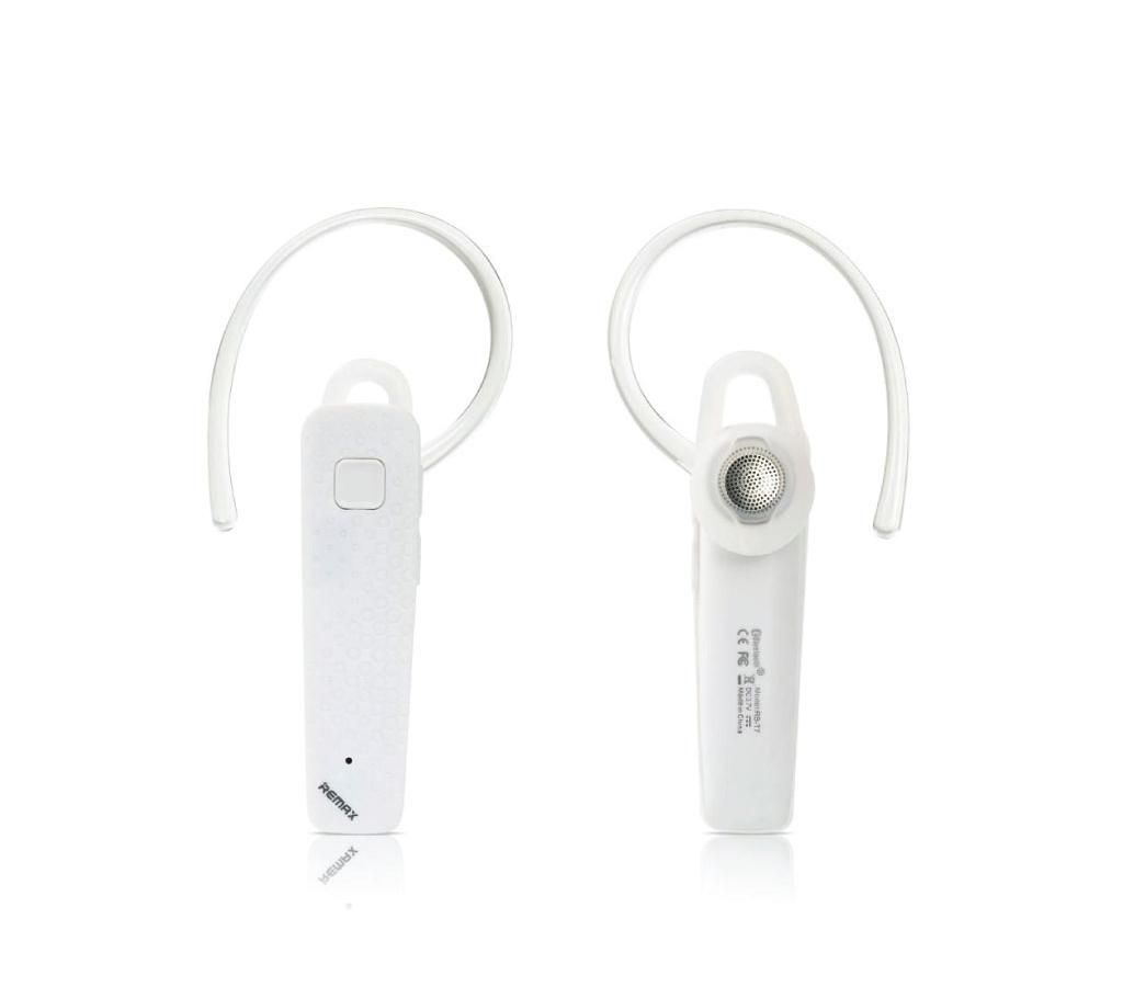 Remax RB T7 Bluetooth Headset White