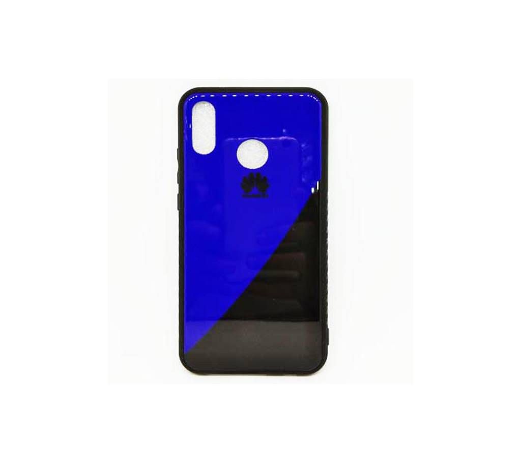 Case for Huawei nova 3E , GUANHAO Soft TPU Bumper Tempered Glass Back Ultra Thin Gradual Change Scratch Resistant Shock Absorption Fashion Protective Case for huawei nova 3E