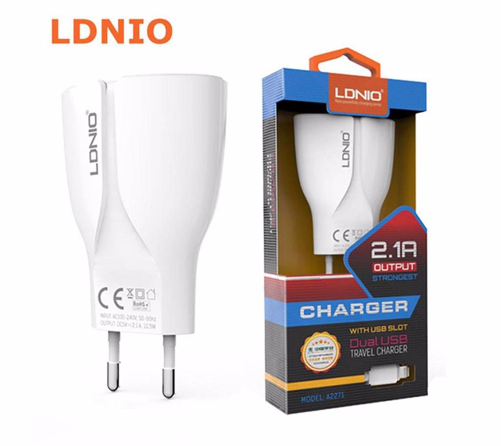 Ldnio EU USB Charger + USB Cable For iphone