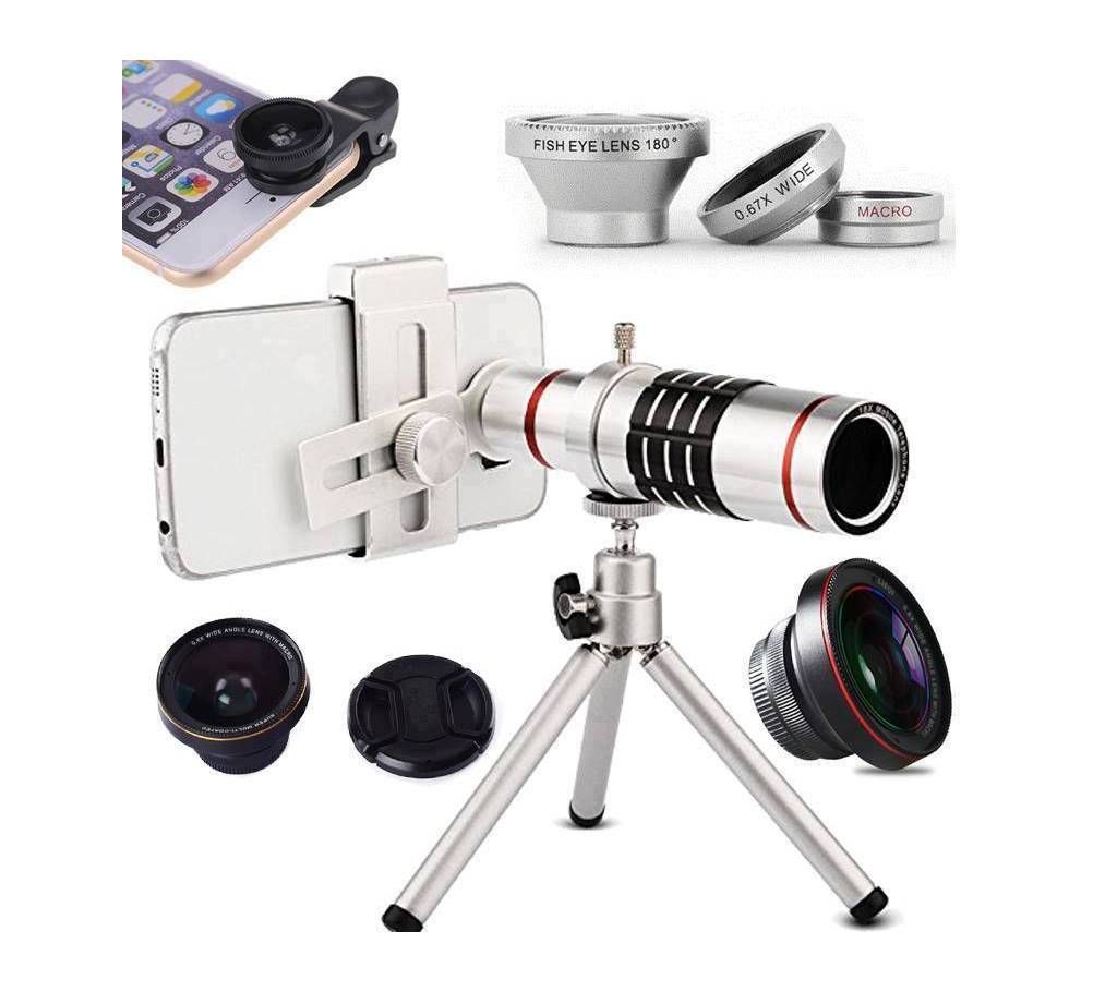 12x Zoom HD Mobile Kit Lenses