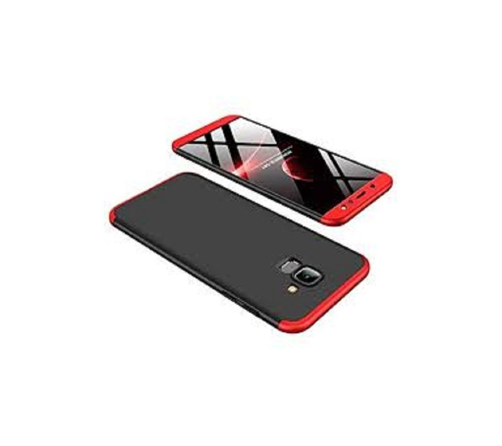 Roxel Samsung A6 GKK Back Cover 6 Sides Protection Full Body 3-in-1 Slim Fit Cover