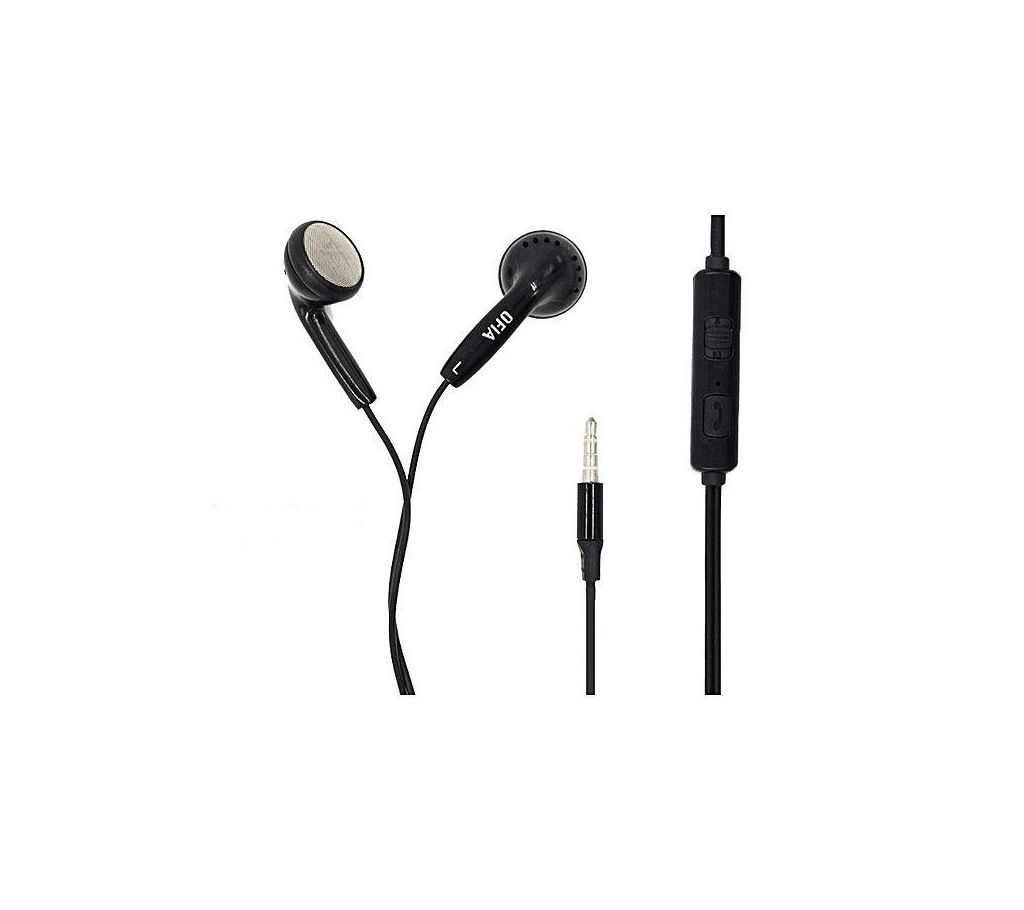 Ofia Super Bass Earphone- Black