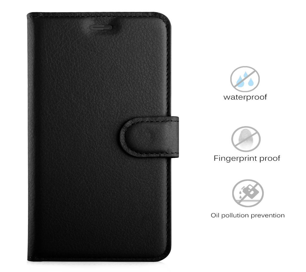 Protective PU + TPU Back Cover Case with Stand for Huawei Honor 10 - Black