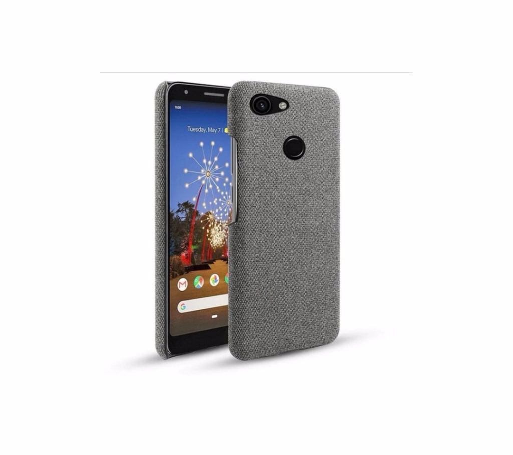 Woven Fabric Cloth Anti-scratch Hard Cover For Google Pixel 3A