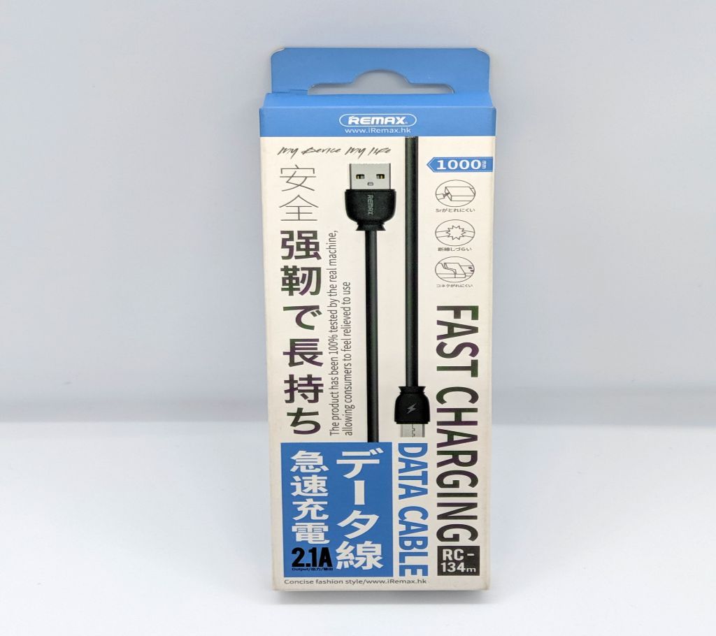 Remax RC-134 Suji Fast Charging Data Cable