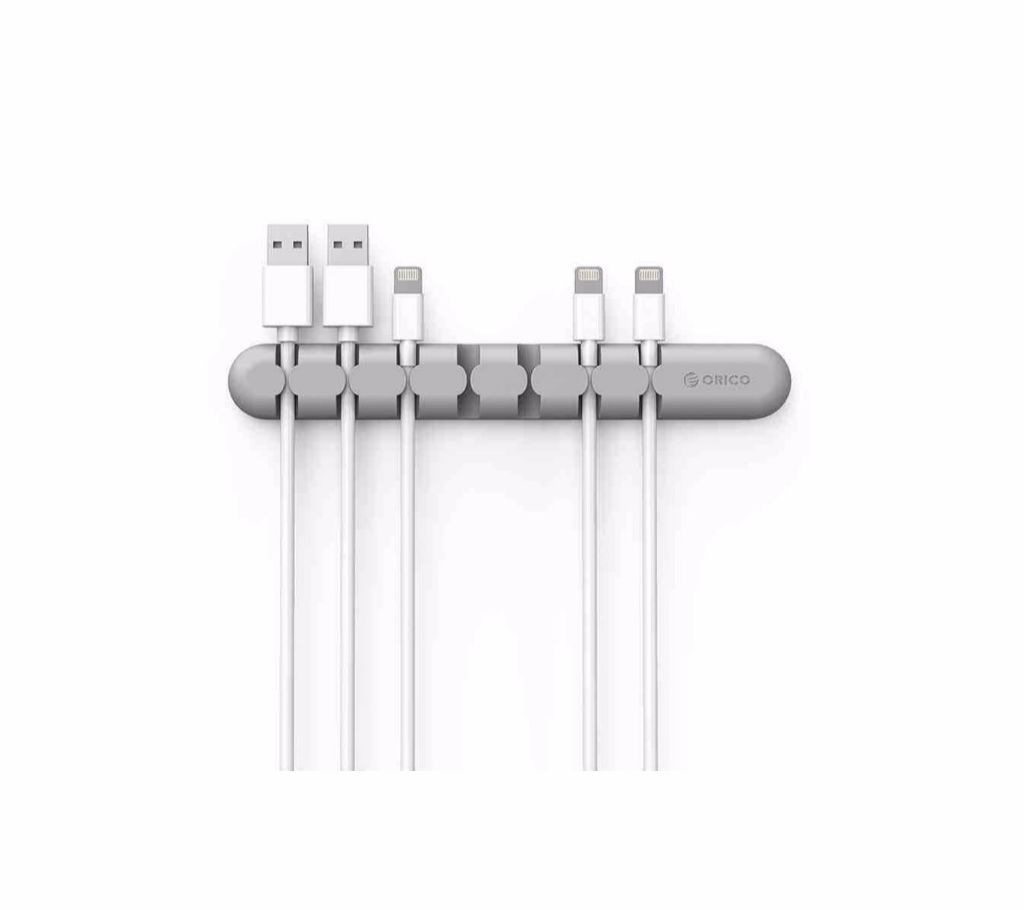 ORICO 7 Clip Cable Storage Management Wall Mount Holder