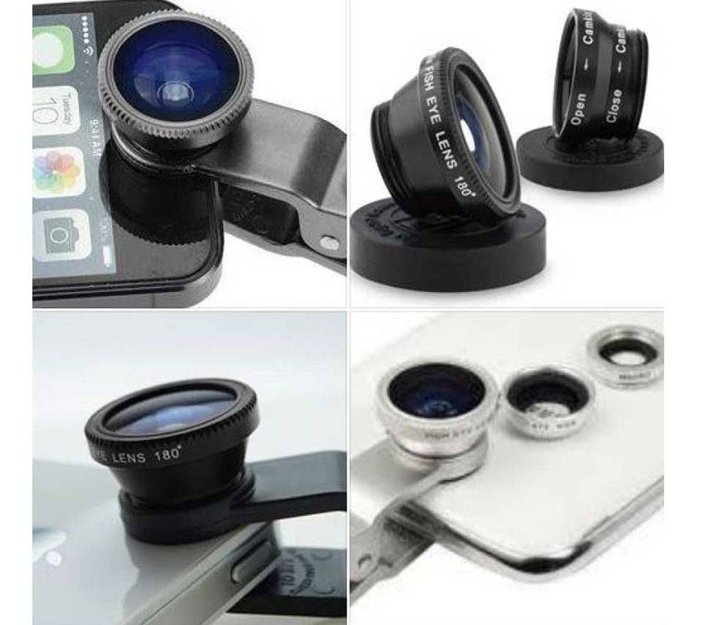 3 in 1 Universal Mobile Clip Lens