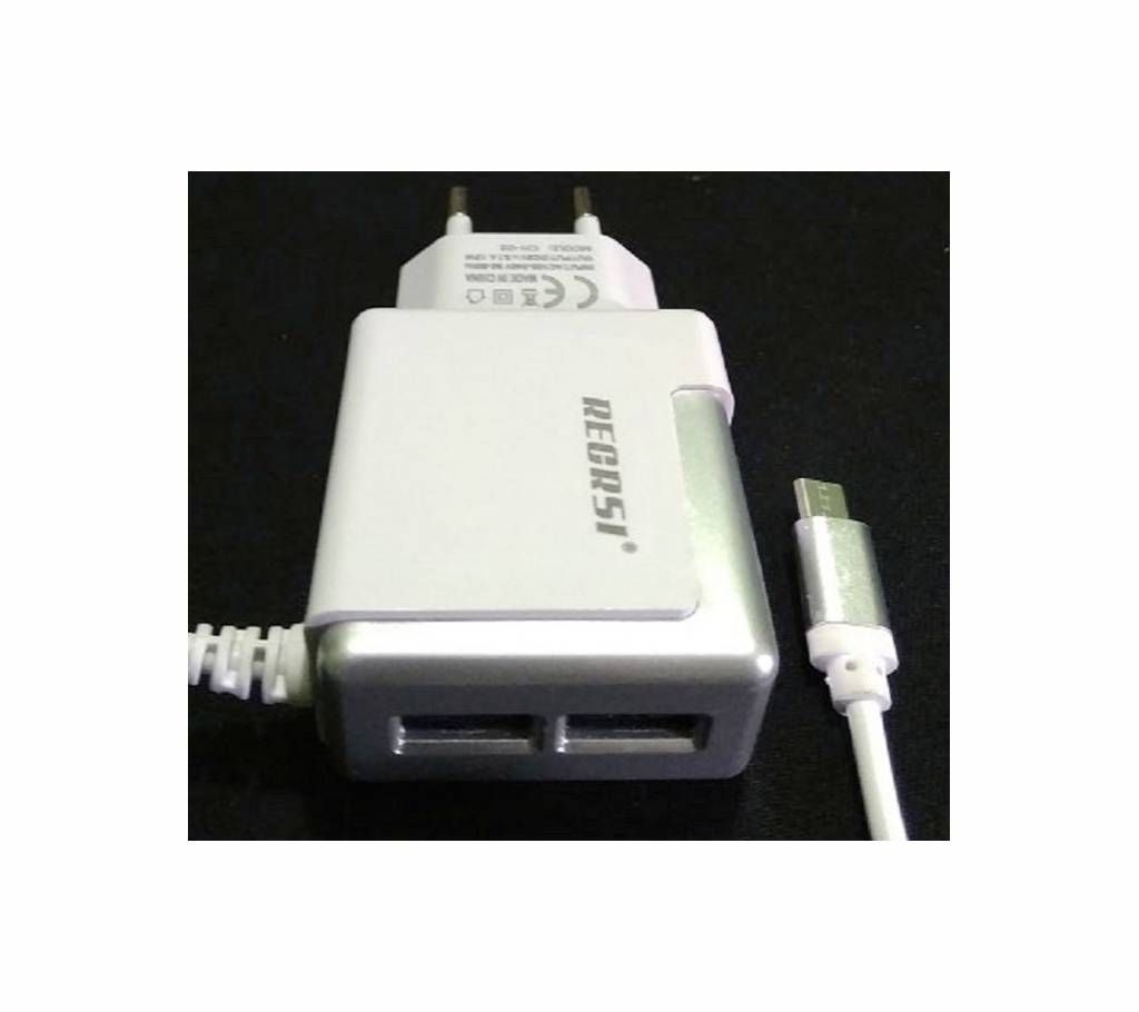 2USB TRAVEL CHARGER