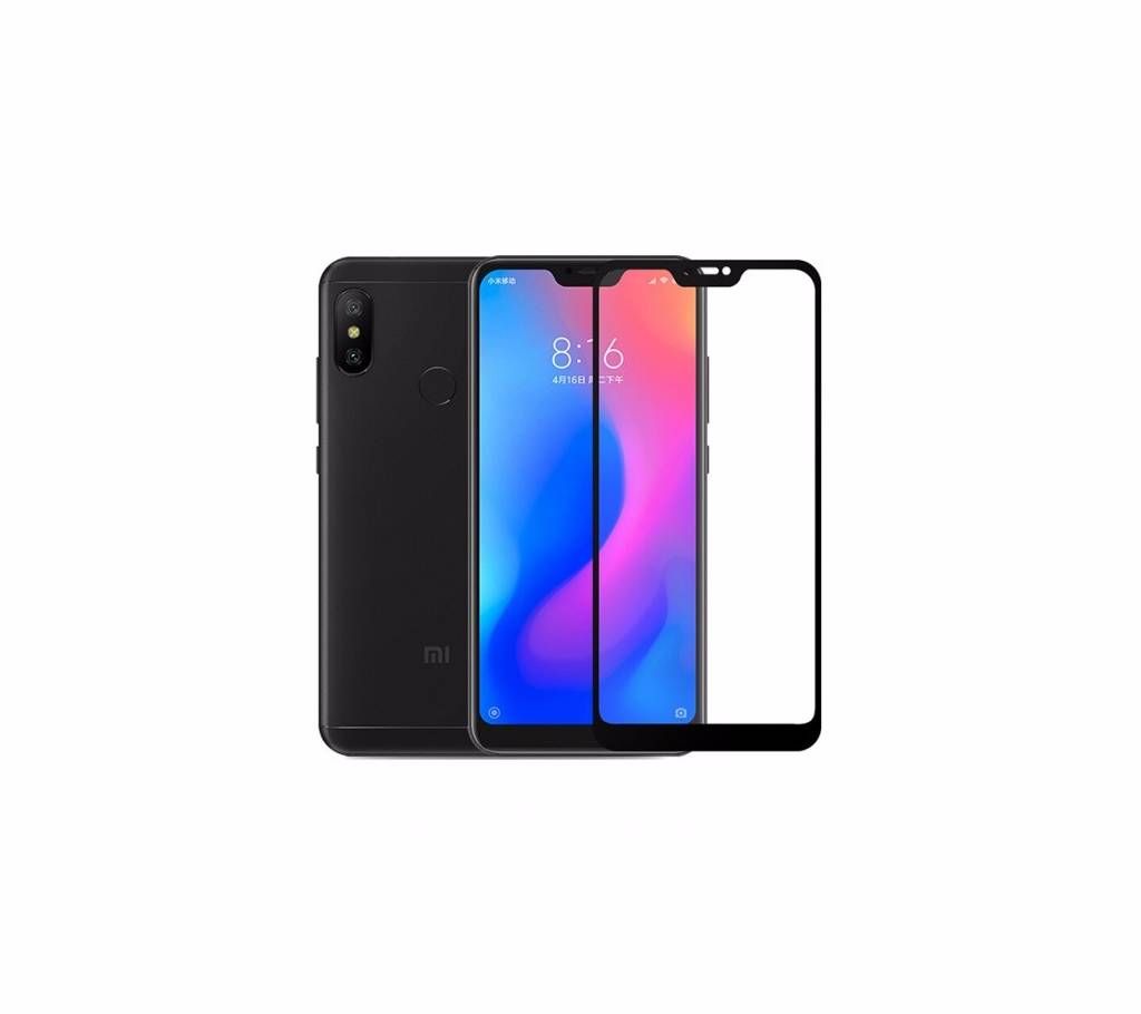Mi Redmi 6 Pro/A2lite 5D Screen Protector Black color