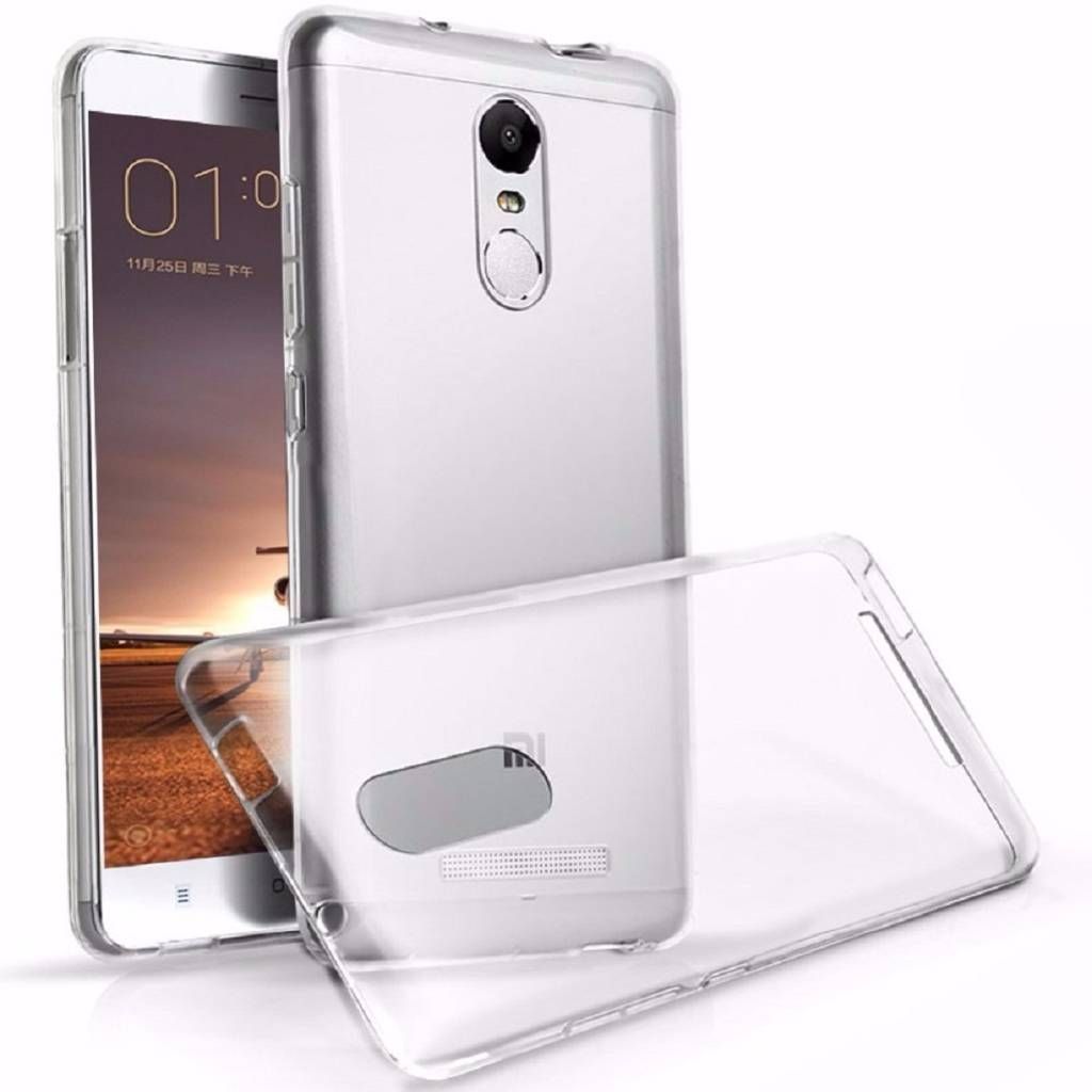 Clear TPU Soft Case For mi note 4- Transparent